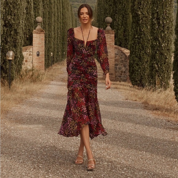 Astr Dresses & Skirts - NWT ASTR ATHENA ROUCHED
Color: BLACK RED